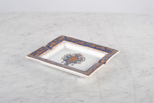 1895 WONG LEE SQUARE BLUED ASHTRAY