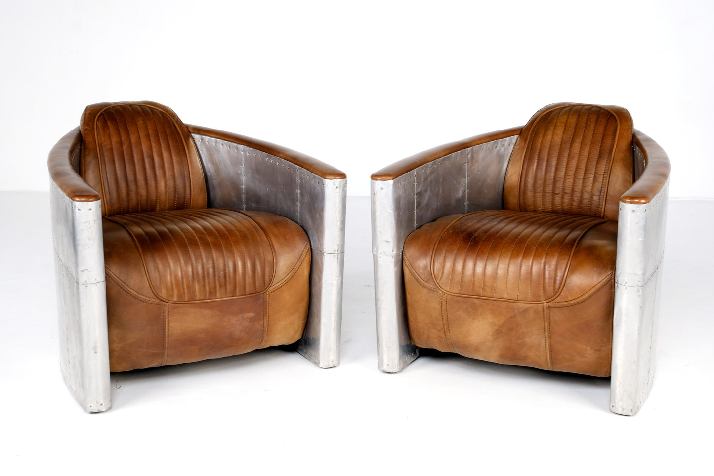 ARTDECO PAIR OF AVIATOR CHAIRS