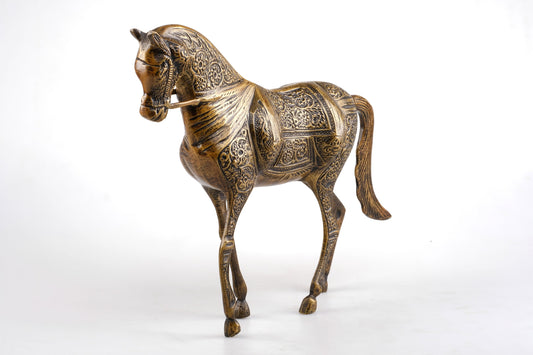 ART DECO "PINTO HORSE"