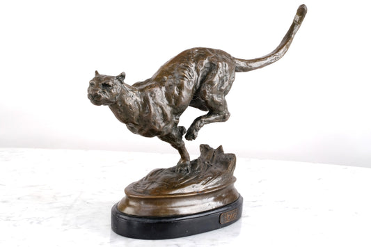 ART DECO “RUNNING CHEETAH”